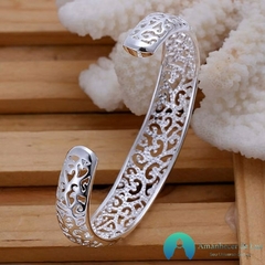 Pulseira de Prata 925 com detalhes em arabesco na internet