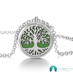 Colar Difusor Árvore da Vida - Amanhecer de Luz - Seu Universo de Luz Loja Online de Artigos Religiosos