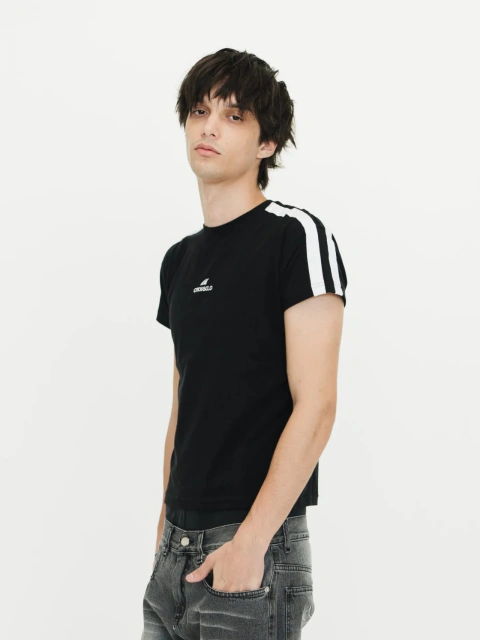 REMERA SLIM STRIPS - CROSS