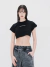 TOP RIRI - BLACK - CROSS