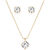 Conjunto folheado ponto de luz