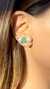 Brinco earcuff prata pérola e cristais - Schmidt Pedras