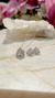 Conjunto prata com zircônia