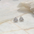 Conjunto prata com zircônia
