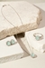 Colar de prata oval turmalina zirconia - Schmidt Pedras