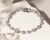 Pulseira prata 925 formas em zircônia - comprar online