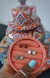 Brinco de prata 925 com pedra