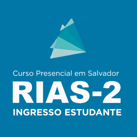 Ingresso Estudante Rias-2 Curso presencial.