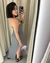 Vestido Canelado Aline na internet