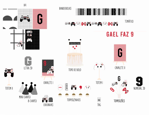 P&B Colorido - Vídeo Game - comprar online