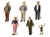 6 Figuras 1:30 pintadas 1/32 - loja online