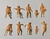 10 Figuras 1:87 PISCINA PRAIA s/ PINTAR - comprar online