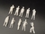 Figuras 1:50 - BRANCAS - loja online