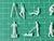 8 Figuras 1:64 ou 1:75 Atividades Trabalho Operário S/ Pintar - comprar online