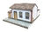 Maquete Casinha Esc. 1:87- ho- Ferromodelismo - Montada - Papel 240 g - comprar online