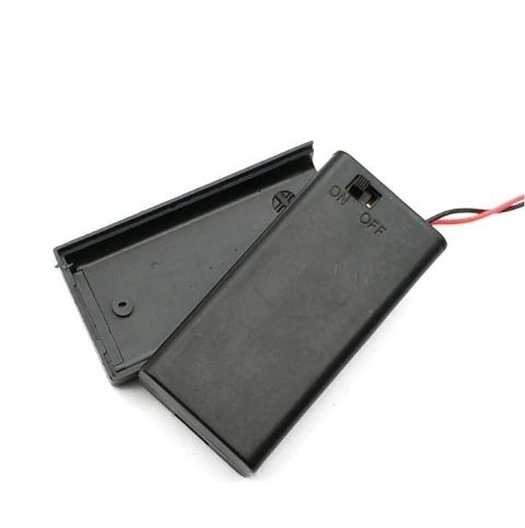 Caixa On/Off 3Volts para Leds e postinhos + Pilhas AA - loja online