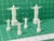 Mini Cristo Redentor Altura 1,9cm ou 3,8 cm Esc 1:2000 1:1000 - comprar online