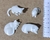 4 Gatos Miniatura 1:10 na internet