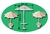 5x Guarda Sol piscinas e lazer / Terrários e Maquetes, Esc. 1:64 a 1:75 1:43 a 1:150