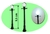 Postes H=9,5cm Led 3v Maquete Postinho Jardim 1:25 a 1:30