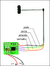 1 Semaforo Farol 3 Cores 6 Leds 3volts - City3d