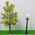 Postes H=9,5cm Led 3v Maquete Postinho Jardim 1:25 a 1:30 - City3d