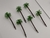 10 Palmeiras H=6,5cm Escala de 1:64 a 1:200 Maquete Arquitetura - loja online