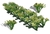 18 Mini Flores H=2cm Arbusto - City3d