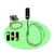 1 Semaforo Farol 3 Cores Led 3volts