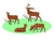 Mini Animais 1:87 Safari Zoológico pequenos, maquetes, dioramas e terrário - loja online