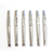 Bombilla chata de acero con fleje - comprar online