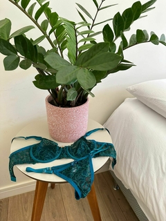 Conjunto Amanda Verde Petróleo - comprar online