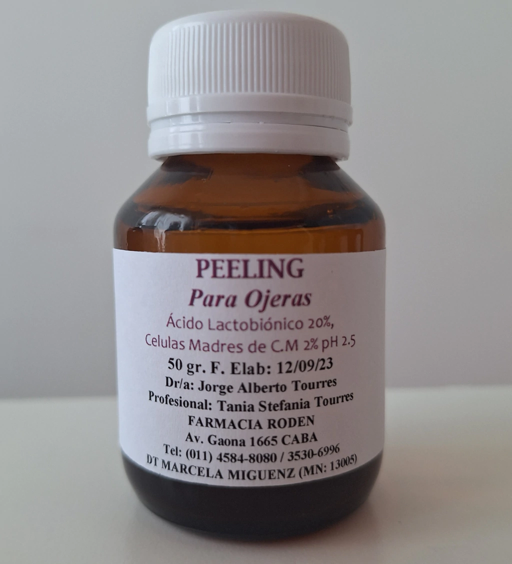 Peeling para ojeras x 50ml