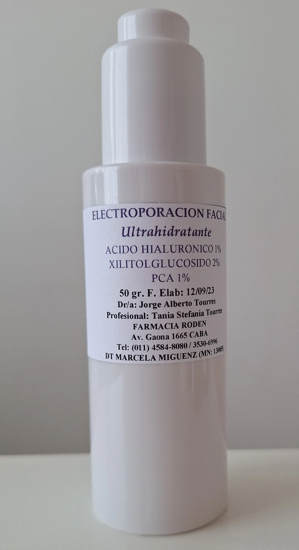Electroporación ULTRAHIDRATANTE