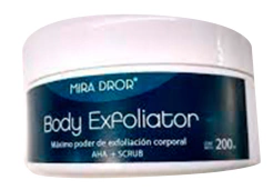 Body exfoliator - AHAs + cáscara de nuez 200gr