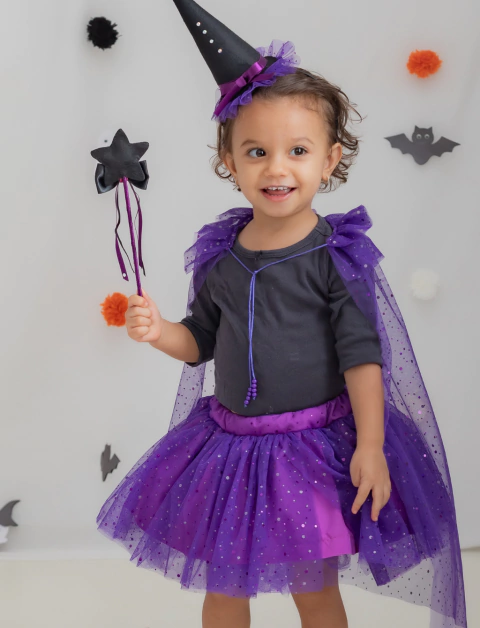 Conjunto da Bruxinha Encantada