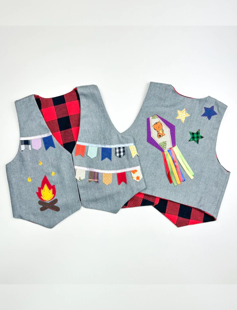 Colete São João Dupla Face - comprar online