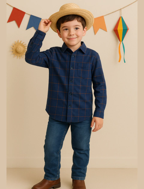 Camisa Xadrez - comprar online