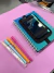 Estojo com Elástico porta celular e caneta - BRW - Papelaria OP