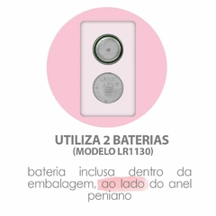 Anel Peniano com Vibração • à bateria - comprar online