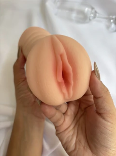 Masturbador Duplo Boca e Vagina - Cyber Skin - Coisitas da Bell