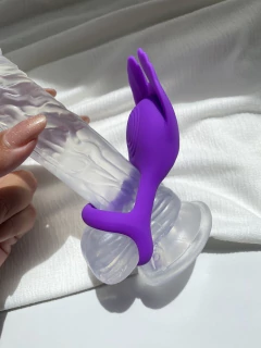 Anel Peniano DUPLO com Estimulador Clitóris - USB - comprar online