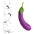 Vibrador Veggie Berenjena Recargable Usb