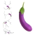 Vibrador Veggie Berenjena Recargable Usb