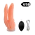 Doble Placer con Vibrador Recargable USB con Control y Ventosa