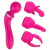 Vibrador Estimulador Clitoris 10 funciones con Cabezales Intercambiables - comprar online
