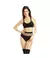 Conjunto Corpiño y Less Red