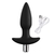 Plug Anal Con Bala Vibradora Recargable USB