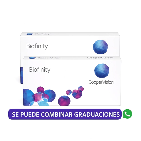 Biofinity - PROMO X 2 CAJAS - 12 Lentes - - comprar online