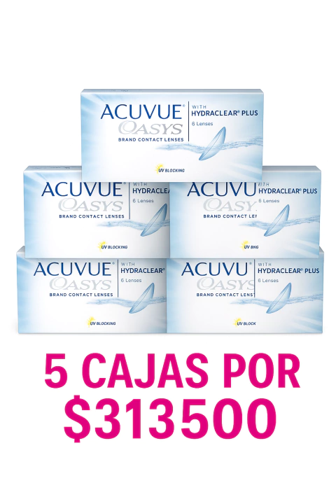 Acuvue Oasys - Promo 3 + 2 - - comprar online